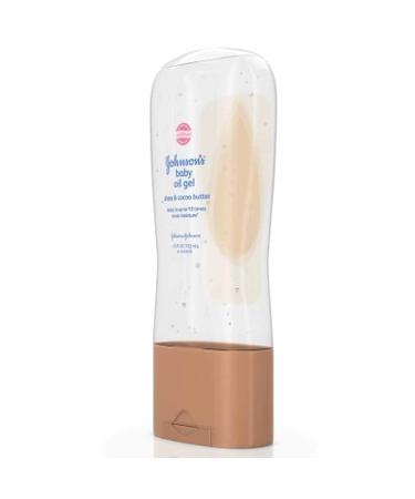 Johnson's Baby Oil Gel Shea & Cocoa Butter 6.5oz (192ml) - 3 Pack - Buy Online on GoSupps.com