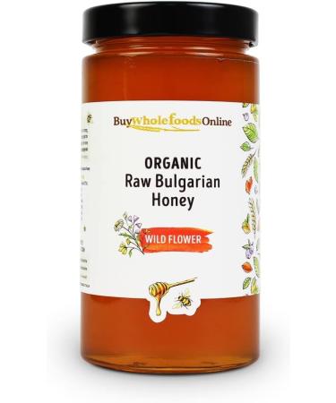 Organic Raw Wild Flower Bulgarian Honey 700g (BWFO) - Buy Online on GoSupps.com