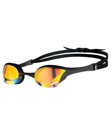 Arena Women's Cobra Ultra Swipe Mr (Yell Swimming Goggles Yellow Copper-Black One Size Goggles
