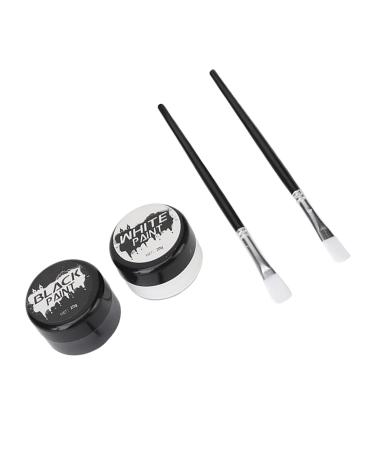 Hiraith Face Paint Kit Oil Based Body Paint Defumable Safe White No Irritation Long Lasting Makeup