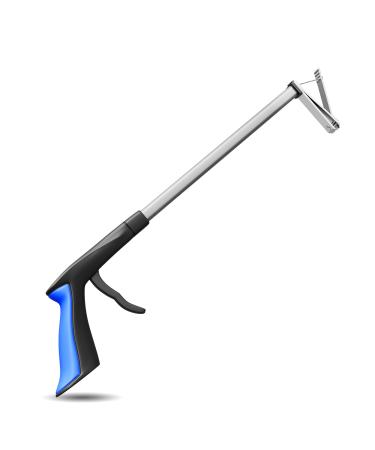 44LLC Nail Clipper for Fingernails Pistol-Grip Remote Long Handle Toe Nail Clipper 18 inch Sharpest Stainless Steel Clipper Wide Easy Press Lever