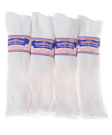 Over The Calf Diabetic Socks Size 10-13 WHITEUSA 12 Pair Physicians Choice by Physician's Choice