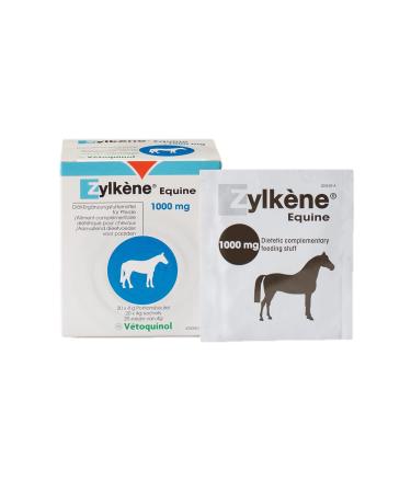 Vetoquinol Zylkene Equine | 20 x 4g | Dietary Supplement for Horses | May Help Reduce Undesirable Behavior of Horses in Unusual Situations