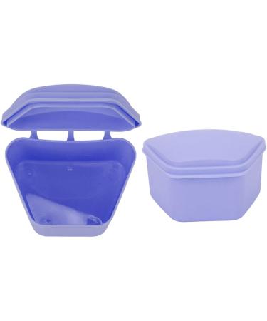 Face Mask Container - Exquisite Trapezoid Lock Design Case for Travel - Purple - Ideal for International Shipping - Buy Online on GoSupps.com