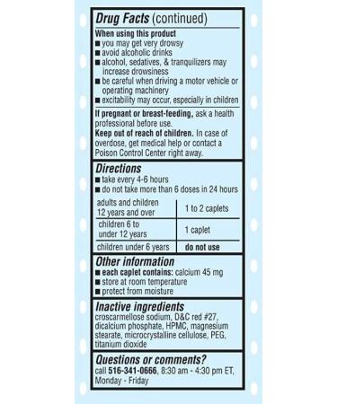Diphenhydramine 25mg Generic Allergy Medicine Antihistamine - 200 Capsules (2 Bottles) - Buy Online on GoSupps.com