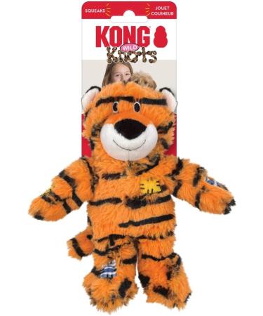 KONG Wild Knots Tiger Medium/Large Dog Toy Black M/L - Buy Online on GoSupps.com