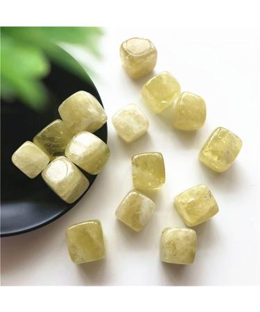 Crystal Hole 100g Natural Citrine Crystal Polished Stone Yellow Quartz Crystal Cube Rock Specimen Rock Stones Specimen Collection Crystal Hole - Buy Online on GoSupps.com