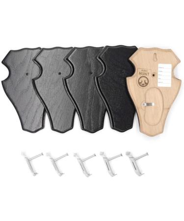 Roebuck Board Oak 1 - Set of 5 Dark Cutting Boards with Metal Clamps | Premium Quality for Home Chefs - Buy Online on GoSupps.com