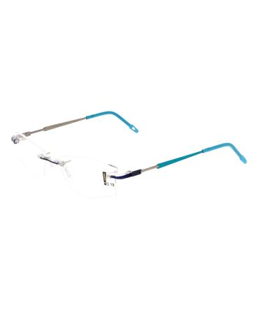 switch it set Combi 3236 interchangeable temples in the color blue-ruthenium-blue inside ruthenium-gloss - Buy Online on GoSupps.com