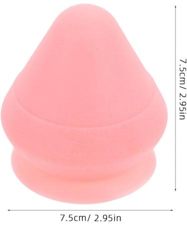Patkaw Back Massage Gauge - Suction Cup Foot Massage Ball for Neck Shoulder Legs & Back Relief Ergonomic Pink Design - Buy Online on GoSupps.com