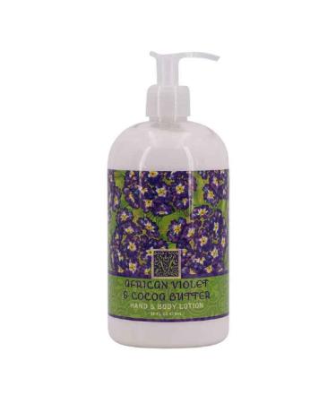 Greenwich Bay Trading Company 16 fl oz Shea Butter Lotion (Botanical Collection African Violet and Cocoa Butter)