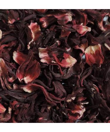 Drink Botanicals Ireland Edible Natural Dried Hibiscus Flower Petals | Eco Conscious | Non GMO Vegan | 100% Natural | Dry Petals for Cocktail Decorations Distilling Soap Making & Tea| 40 Grams - Buy Online on GoSupps.com