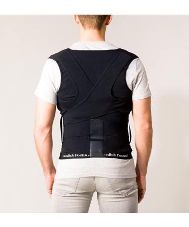 Swedish Posture POSITION | Posture Improvement Belt System | Relief from Back Pain in Black - Buy Online on GoSupps.com