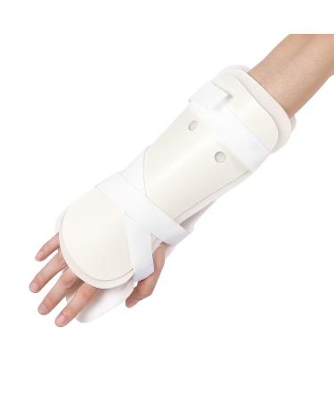 Adjustable Carpal Tunnel Wrist Brace for Post-Operative Recovery | Flexible Sports Injury Support (Right Hand Medium - Buy Online on GoSupps.com