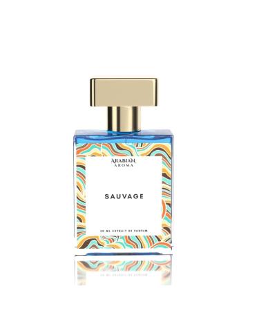 Ara'bian Sau'vage Eau De Parfum For Men | Calabrian Bergamot Lavender And Cedar notes | Perfumes for Men With Wild Long Lasting Fragrance | Long Lasting Perfume | 50ml (1.7 Fl Oz)
