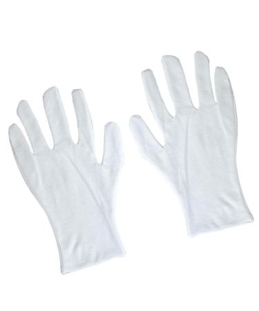 Beaupretty White Gloves 12 Pairs Factory Gloves White Cotton Gloves Work Lengthen Cotton Work Gloves - Buy Online on GoSupps.com