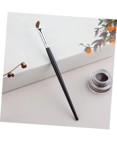 Baluue 8 Pcs Eyebrow Brush Portable Eyeliner Brush Thin Makeup Brush Flat Eyeliner Brush Angled Brush Wood - Buy Online on GoSupps.com