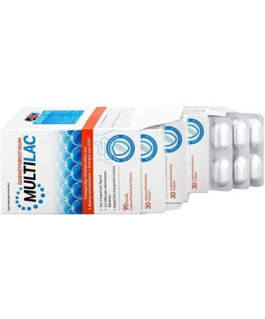 Buy Multilac Intestinal Synbiotic 3x30 Pcs - Support Digestive Health | Fast International Shipping - Buy Online on GoSupps.com