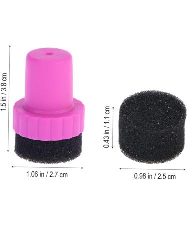 FRCOLOR Nail Stamp Clear Manicure Stamper Nail Sponge for Nail Art Stamper Head for Nail Stamping Tool for Nails Nail Polish Stamper Nail Art Stamping Stamper Sponge Block Printing - Buy Online on GoSupps.com