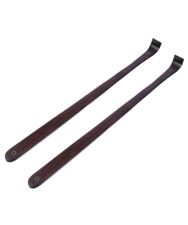 Beavorty 2st ebony splinters scratch massage devices back scratch tool Sons of Portable Tool Massage device made of wood claw massage device against itching wooden bamboo bamboo older