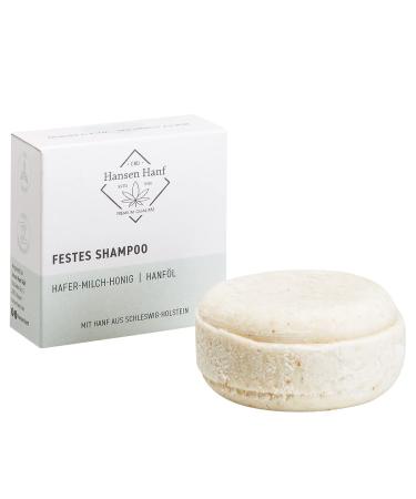 Shampooing solide l'huile de chanvre de Schleswig Holstein - 100 % v g talien - Cosm tique naturel - ZeroWaste - 50 g