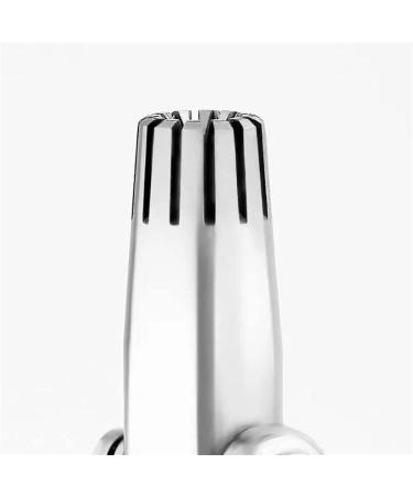 Buy TEMKIN Stainless Steel Nose Hair Trimmer for Men Portable & Washable Manual Nose & Ear Hair Shaver - Buy Online on GoSupps.com