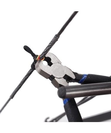 Sopoger Archery Bow Square Nocking Points Pliers Kit - T Shape Turning Ruler Tool for Recurve Compound Bow, Black - Buy Online on GoSupps.com