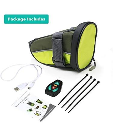 FANCYWING LED Turn Signal Bike & Electric Scooter Accessory - USB Rechargeable LED Backpack with Direction Indicator for Safe Cycling at Night - Buy Online on GoSupps.com