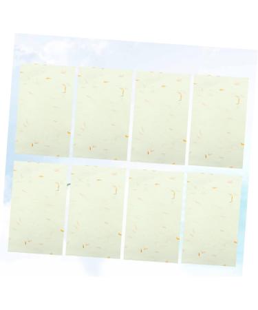 Lurrose 40 Sheet Rice Paper Cardstock Paper Ink Sumi Xuan Paper Chinese Calligraphy Hand Made Ink Painting - Buy Online on GoSupps.com