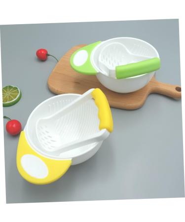 TOYANDONA 2sets Multifunctional Grinding Bowl Baby Food Complementary Food Masher Toddler Fruit - Buy Online on GoSupps.com