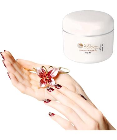  sun garden nails Premium Line Clear UV Gel 250ml Fiberglass - Finishing Gel Builder Gel Adhesive Gel Shine Top Coat - Clear - Monophase Gel - Buy Online on GoSupps.com