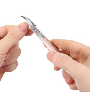 Materials Nail Cutter Nail Clipper Beauty Salon for Home Salon Shop Manicure Store (Rose Gold) - Buy Online on GoSupps.com