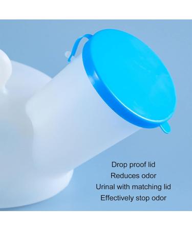 ICEMOB Unisex Pee Bottle with Scale and Cover 1000ML Urine Bottles Non Spill Ergonomic Handle Design Wee Bottle for Car Travel Outdoor Bring You Convenience and Comfort Women - Buy Online on GoSupps.com