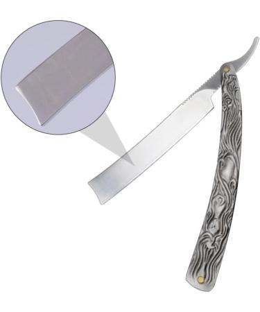 Minkissy Manual Safety Razor for Men - 2-Pack Stainless Steel Shaving Razors - Premium Metal Beard Grooming Tool - Buy Online on GoSupps.com