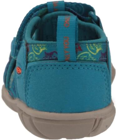 KEEN Unisex Kid's Seacamp 2 CNX Sandal - Smokey Bear Fjord Blue | Size 4 UK Child - Buy Online on GoSupps.com