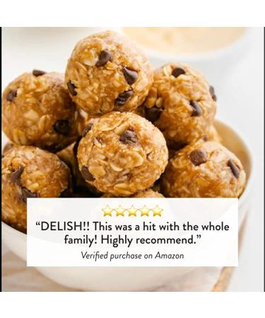 Gluten-Free No-Bake Energy Bites Mix â€“ Oat Chocolate Chip | Vegan & Easy | Makes 24 Balls & Cookies (10.5 oz) - Buy Online on GoSupps.com