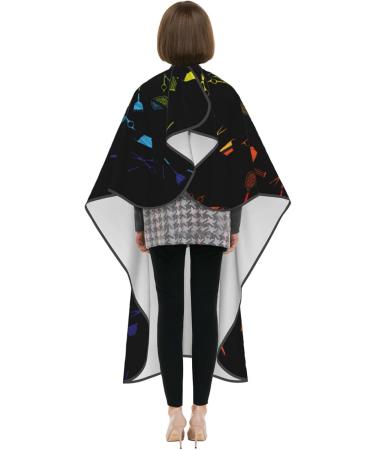 55x66 Inch Adult Barber Cape - Hairdresser Haircut Tool with Snap Closure | International Shipping Available - Buy Online on GoSupps.com
