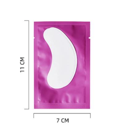Eye Pads for Eyelash Extensions - Lint-Free Gel Patches | 50 Pack | Professional Use Extra Thin Corrugated Surface - Buy Online on GoSupps.com