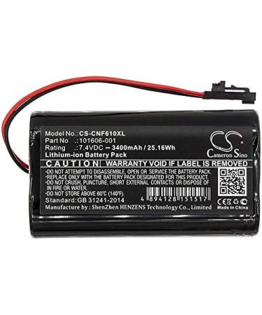 Buy DCH 3400mAh Battery Replacement for ComSonics 101610-DF QAM Sniffer - Fast International Shipping - Buy Online on GoSupps.com
