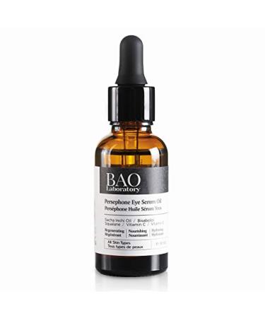 Persephone Eye Serum Oil | Sacha Inchi Oil, Bisabolol and Vitamin C & E | Eye Serum for Wrinkles, Finelines and Dark Circle (30 ML) 1 Fl Oz (Pack of 1)