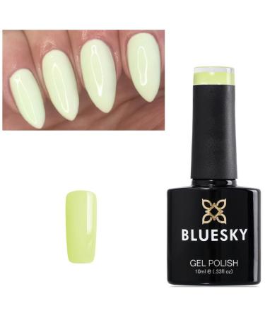 Bluesky Gel Nail Polish Light Mint Green Summer Colour Smoothie Pear Nail UV LED Soak Off 10ml