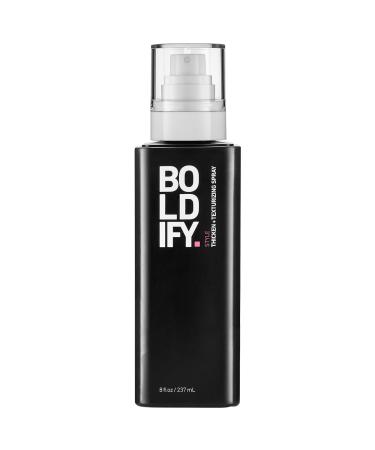 BOLDIFY Hair Thickening Spray - Get Thicker Hair in 60 Seconds - Stylist Recommended Hair Products for Women & Men - Hair Volumizer + Texture Spray Hair Thickener for Fine Hair - 8 oz 8 Fl Oz (Pack of 1) - Buy Online on GoSupps.com