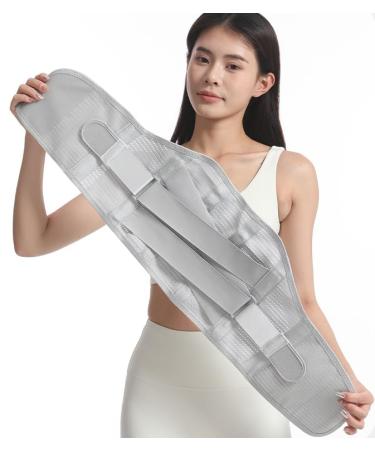Back Braces for Lower Back Pain Relief | Breathable Support Belt for Men & Women | Anti-Skid Lumbar Support for Sciatica (Large) - International Shipping - Buy Online on GoSupps.com
