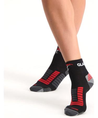 Gladiator Sports Compression Socks - Premium Comfort for Athletes | Available in White & Black - Buy Online on GoSupps.com