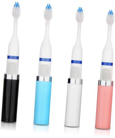 Buy Gatuida Waterproof Battery-Operated Electric Toothbrush - Portable Best for Travel - 1 Pack (Black) - Buy Online on GoSupps.com