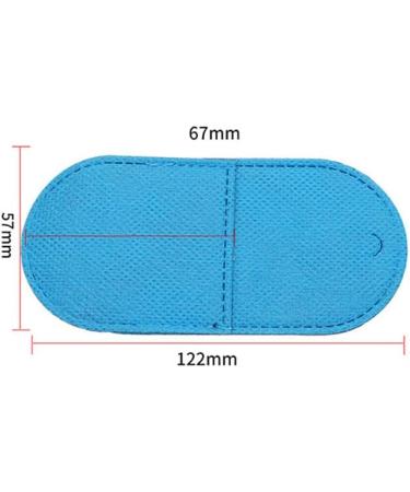 12 Pcs Reusable Fabric Eye Patches for Kids - Protective Black Eye Patches for Boys & Girls After Surgery - Buy Online on GoSupps.com