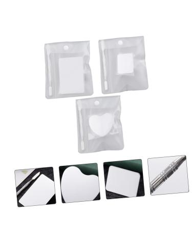 6 Sets Ring Palette Nail Polish Holder - Stainless Steel Makeup Kit for Manicure | 2pcs 7.6x5.1cm - Buy Online on GoSupps.com