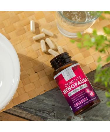 Menopause Supplement for Women - Hormone Support with Black Cohosh, Dong Quai & Chasteberry - Hot Flash Relief - 60 Capsules - Buy Online on GoSupps.com