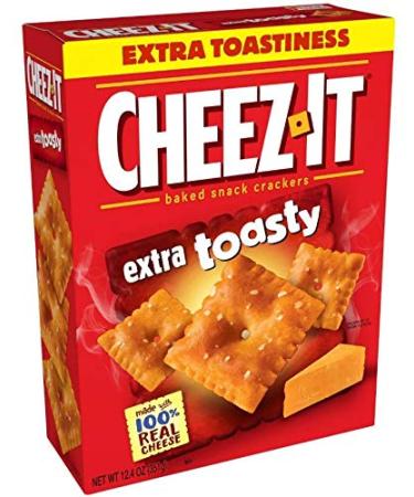 Cheez-It EXTRA TOASTY Baked Snack Crackers 12.4oz - 4 Pack - New Flavor! - Buy Online on GoSupps.com