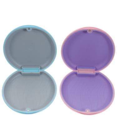 Healeeved 2 Series-Box Magnetic Dental Box Storage Box for Press Press Pad Portable Aligner Retainer-Fall Mouth Protection Fall for Artificial Teeth Travel Outside.
